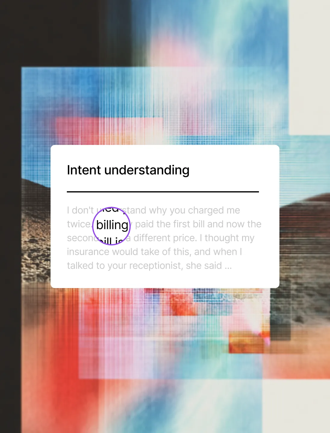 Comprehension Visual